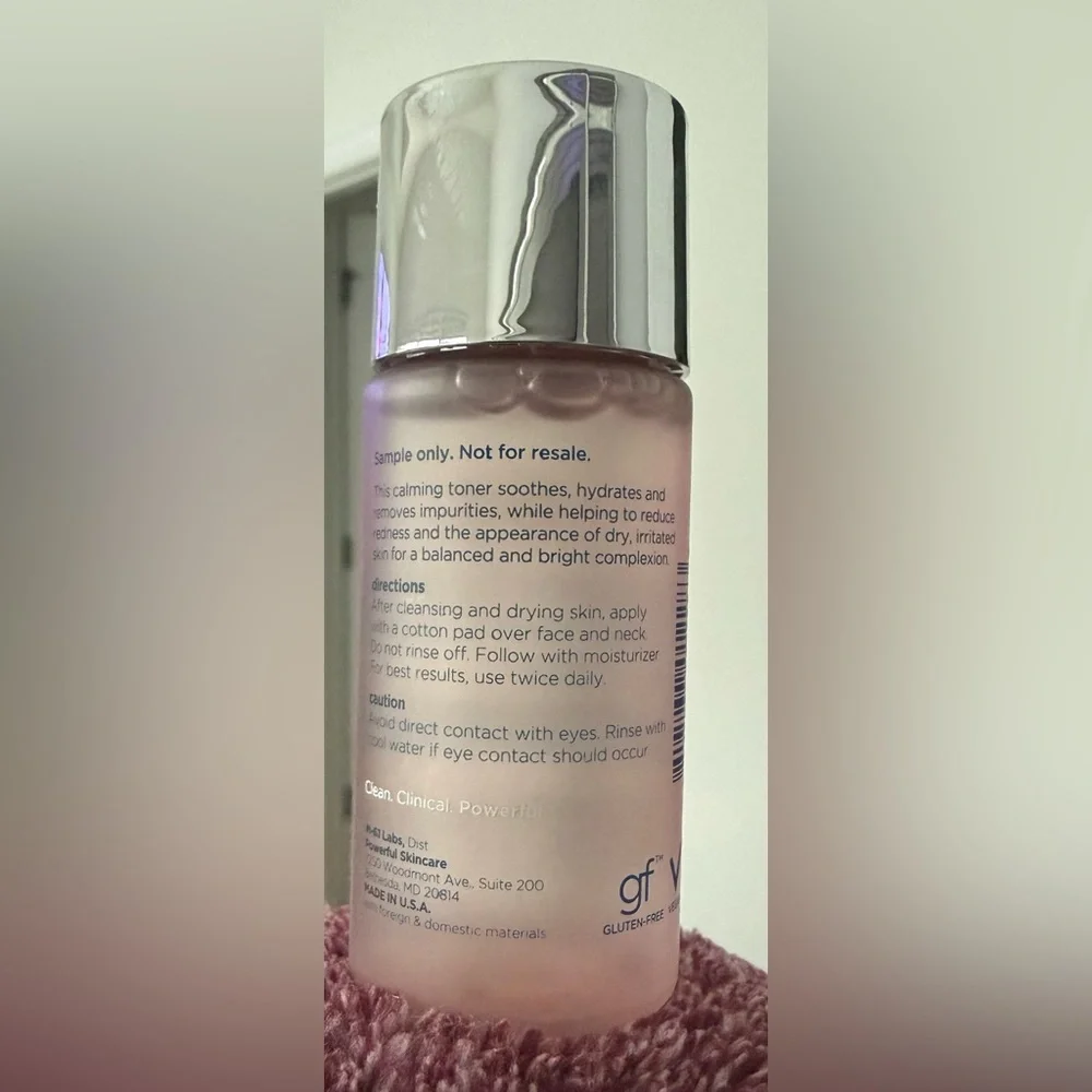 m-61 SuperSoothe Calm+Correct Toner — Pink Soothing Botanical Toner